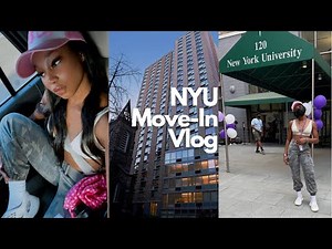 NYU COLLEGE MOVE-IN DAY VLOG 2021 | freshman dorm #nyu #collegemovein #dorm