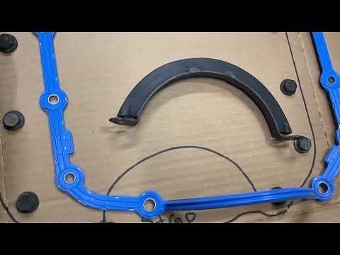 Jeep 4.0L oil pan installation with tips and tricks.