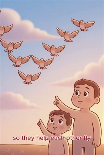 Why Do Birds Fly in a V Shape? 🐦 | Kid-Friendly Science #kidsscience