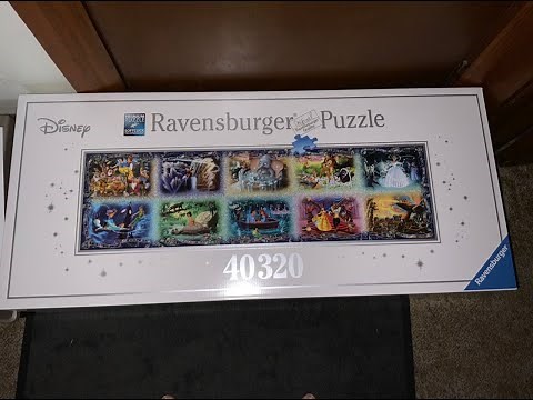 Ravensburger Disney Moments 40320 Piece Puzzle Unboxing!