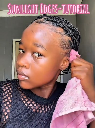 How to Lay Your Edges with Sunlight Soap Bar