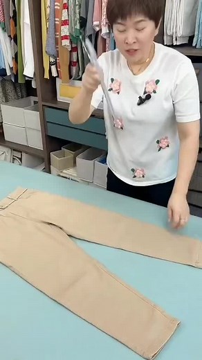 Master the Art of Pants Folding with This Pro Hack