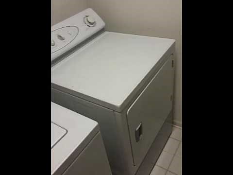 Amana Dryer Super Capacity door and top lid removal