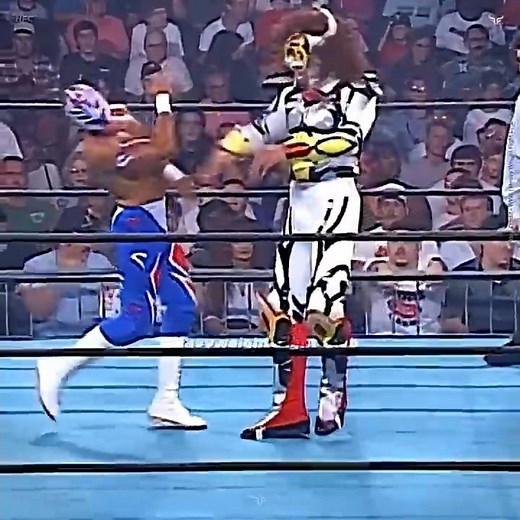 Rey Mysterio Jr. vs. Psychosis WCW Bash at the Beach 1996 #wwe #shorts #viral #wwefan #trending