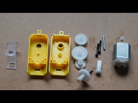 High torque dc geared motor what is inside how it works and purpose.