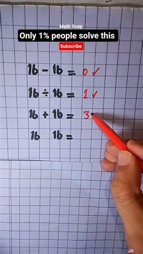 Only Math Lovers Can Solve This Math Challenge #maths #mathstricks #education