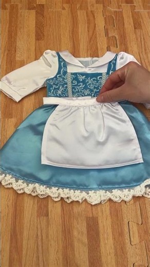 Unboxing My First American Girl Doll Disney Princess Belle Outfit #Disney #Princess #Shorts