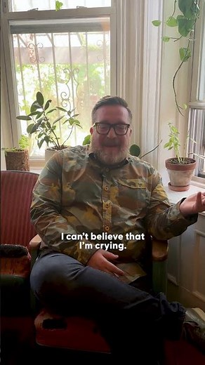 He tears up while explaining why rescue dogs are so important to him 🥹💕 | The Dodo