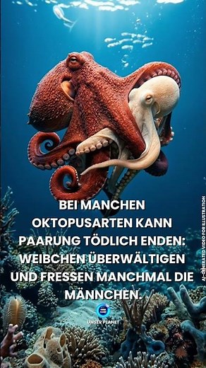Octopus mating can be fatal