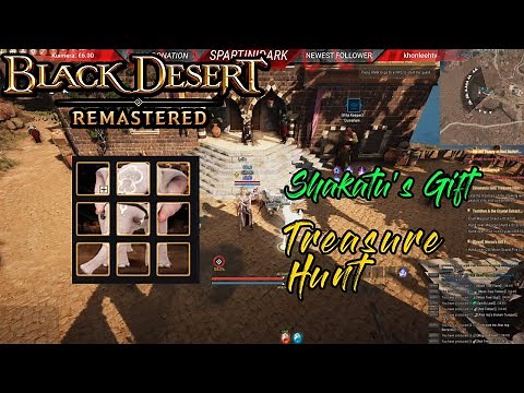 BDO - Shakatu's Gift Treasure Hunt Quest Guide