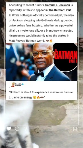 Samuel L. Jackson Reportedly in Talks to Join The Batman: Part II #movie #dc #batman #hero #shorts