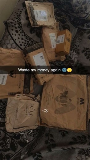 money wasting for unusable things..........🌸