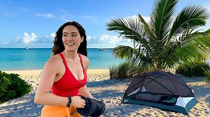 Beach camping in Baja California 🌊 hot springs & unexpected adventure!