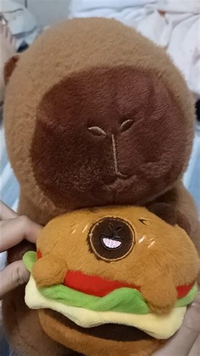 可愛的卡皮巴拉唱歌😘！！