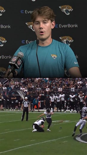 Cam Little wanted to be 100% sure on his record-breaking kick 😂 | NFL