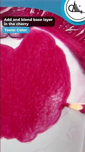 Step by step Realistic Glossy Lips Drawing!