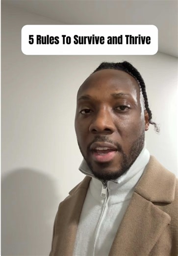 For the young black men growing up without a guy, a mentor or a father here are five rules to survive and thrive into your manhood. #Growth #Respect #Manhood #Men #motivation