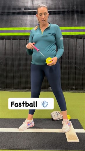 Monica Abbott OLY on Instagram: "It's been a while since I shared a Spin Trainer video! How's softball training going so far in January? 💗 #softballpitching #ma14 #softballgirls"