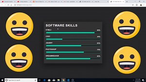 How to Make a Skill Progress Bar Design in Pure HTML5 & CSS3