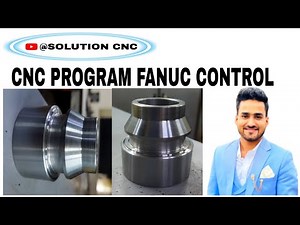 G71 turning cycle example , Stock removal cycle in cnc , Cnc Program Fanuc Control ‪@SOLUTIONCNC‬