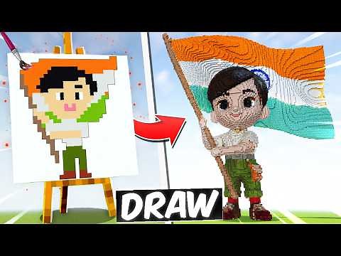 DRAWING POPULAR BUILD BATTLE IN MINECRAFT with ‪@ProBoiz95‬ [EPISODE 24]