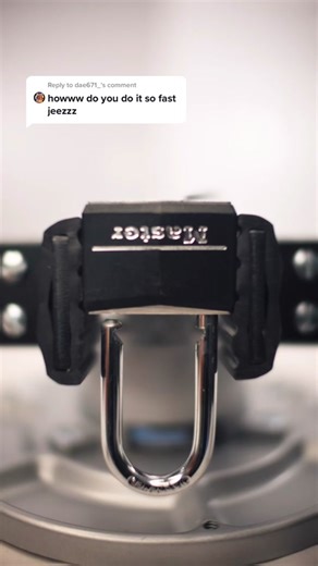 Reply to @dae671_ 0004 - Masterlock 141D w/ half diamond pick #lockpicking #SaveIt4TheEndZone #security #military