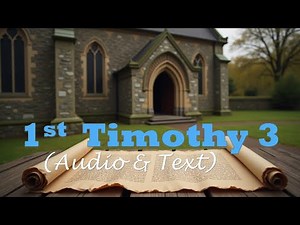 1st Timothy 3 | KJV DRAMATIZED AUDIO BIBLE (With Text & Images)