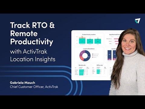 Track RTO & Remote Productivity With ActivTrak Location Insights