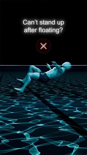 How to Stand Up From a Back Float: Simple Swimming Technique