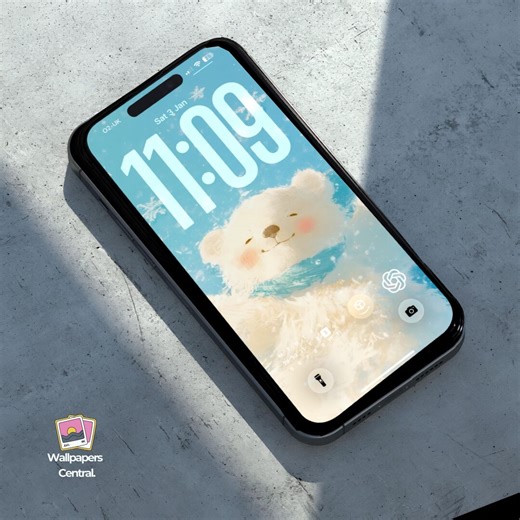 Polar Bear 4K Phone Wallpaper | Winter Mobile Background (digital Download) - Etsy UK