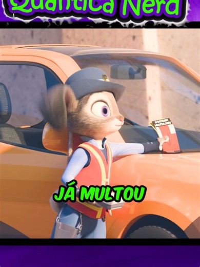 Judy e a Multa do Carro de Polícia em Zootopia