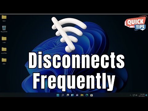 How to Fix WiFi Keeps Disconnecting in Windows 11 | Unstable Wi-Fi Connection
