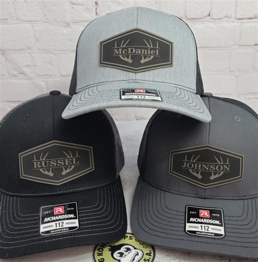 Custom Name Hat, Personalized Wedding Hats, Custom Hats for Wedding Party, Groom, Best Man, Groomsmen Hats With Names, Deer Antlers Caps - Etsy