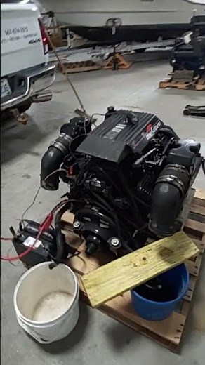 Mercruiser 5.7L V8 alpha 1 gen 2 set up complete engine USED freshwater