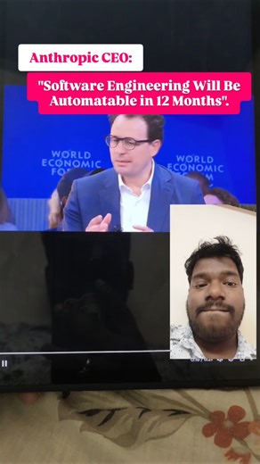 Anthropic CEO:"Software Engineering Will Be Automatable in 12 Months"