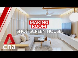 Making Room: Japanese-inspired HDB flat with shoji screens | CNA Lifestyle