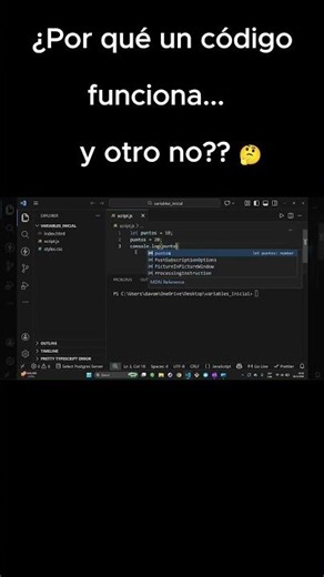 Creés que let y const son iguales… hasta que pasa esto 😱