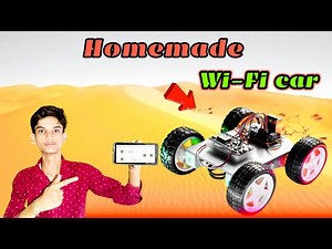 "DIY Wi-Fi Controlled Car with ESP8266: Step-by-Step Tutorial" |"How to Make a Wi-Fi Controlled car