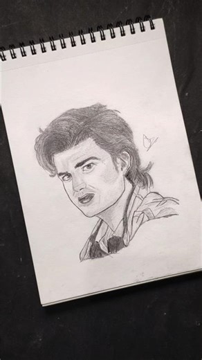 steve harrington ✨ sketch | Stranger Things | #strangerthings #drawing #steveharrington