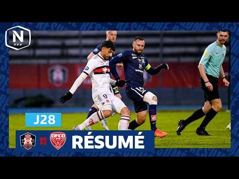 J28 I FC Fleury 91 – Dijon FCO (3-1) I National FFF 2025-2026