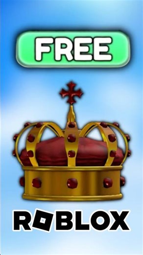 How to get FREE UGC ITEM Royal King’s Crown Red and Gold in Roblox #king #crown #free #robux #games