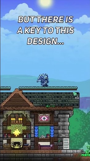 TERRARIA TUTORIALS - THE A-FRAME ROOF #Short #Shorts