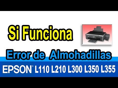 Reset EPSON L355 L110 L210 L300 L350 Fácil y Rápido
