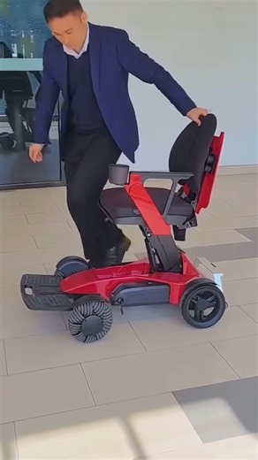 Foldable Electric Wheelchair for Adults - Lightweight Portable Power Chair with Wireless Remote Control & Long Range Battery | Xshopbd