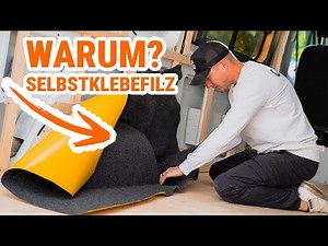 Camper Ausbau Anleitung: Selbstklebefilz richtig verarbeiten | Adventure Truck 🚐🛠️