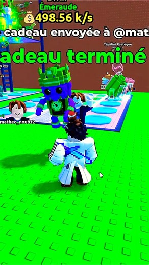 J’ai aidé un noob triste… 😢 #roblox