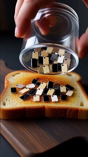 “Bread Crushing ASMR – Extreme Close-Up Food Sounds”