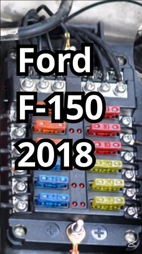 Fuse Box Diagram: Ford F-150 2018. Short. FuseFans.