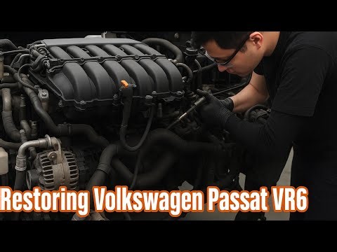 Restoring Volkswagen Passat VR6: Complete Engine Assembly Process!