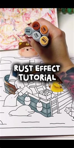 Beginner-Friendly RUST Coloring Tutorial